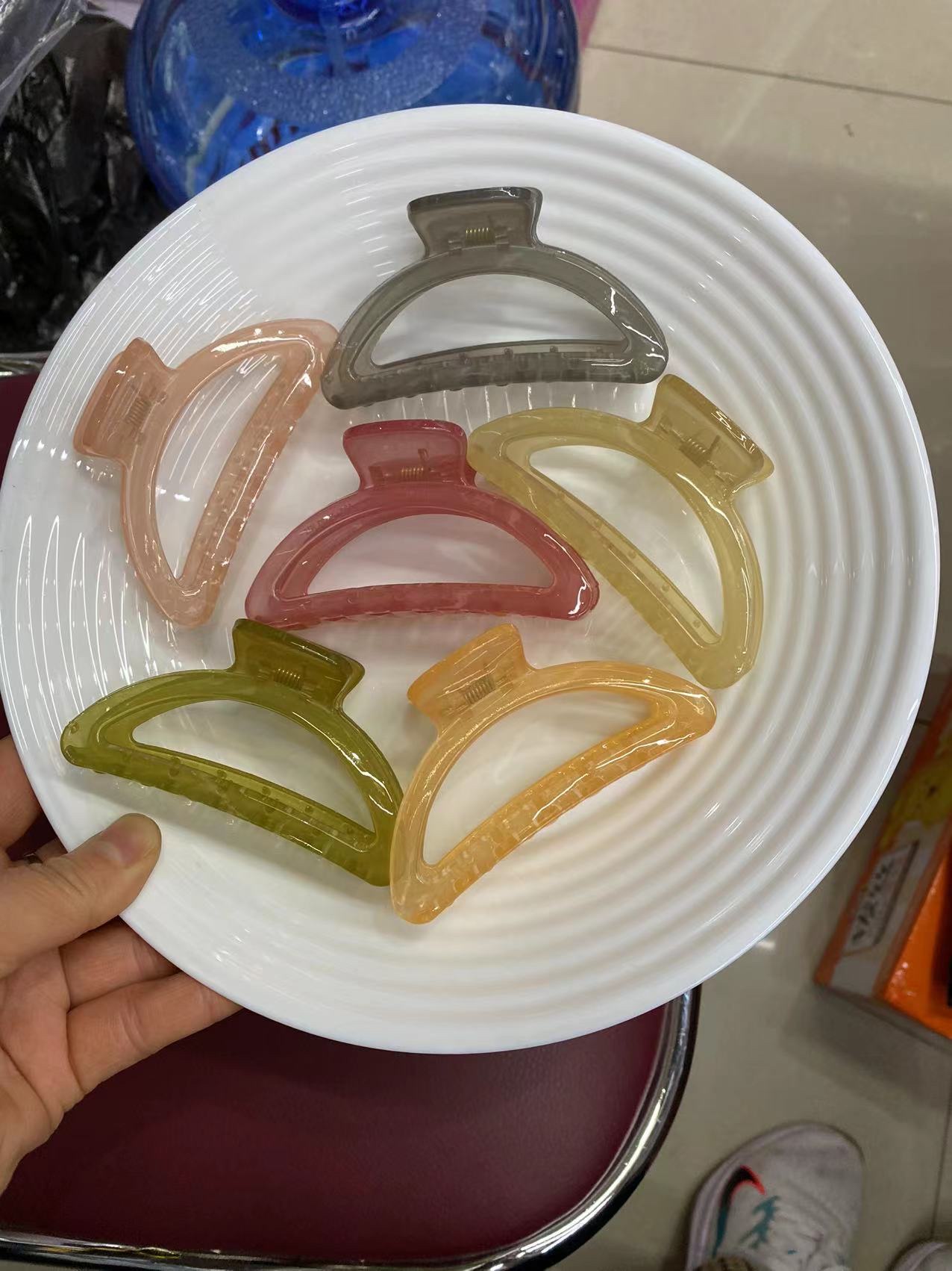进口pc发夹饰品配件