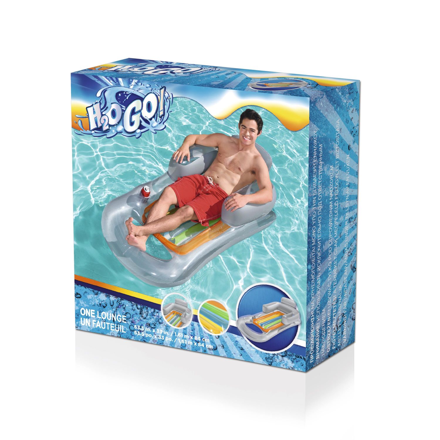 Best way43028 Inflatable Water Lounge Chair details Picture