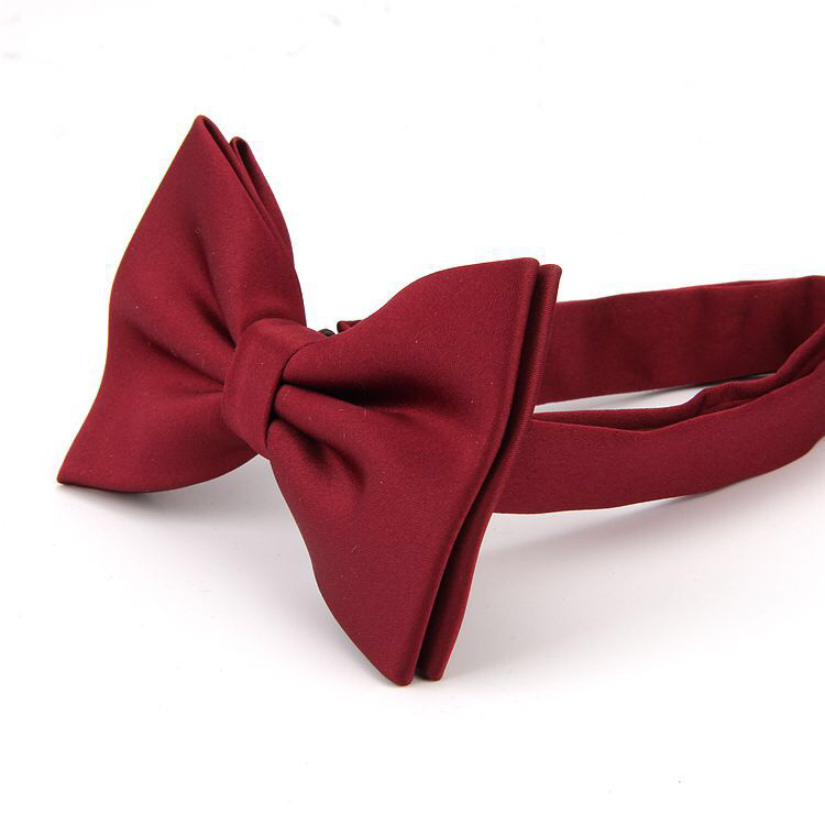 The manufacturer sells matte solid-color Korean-style wedding work clothes, bow ties and bows details Picture