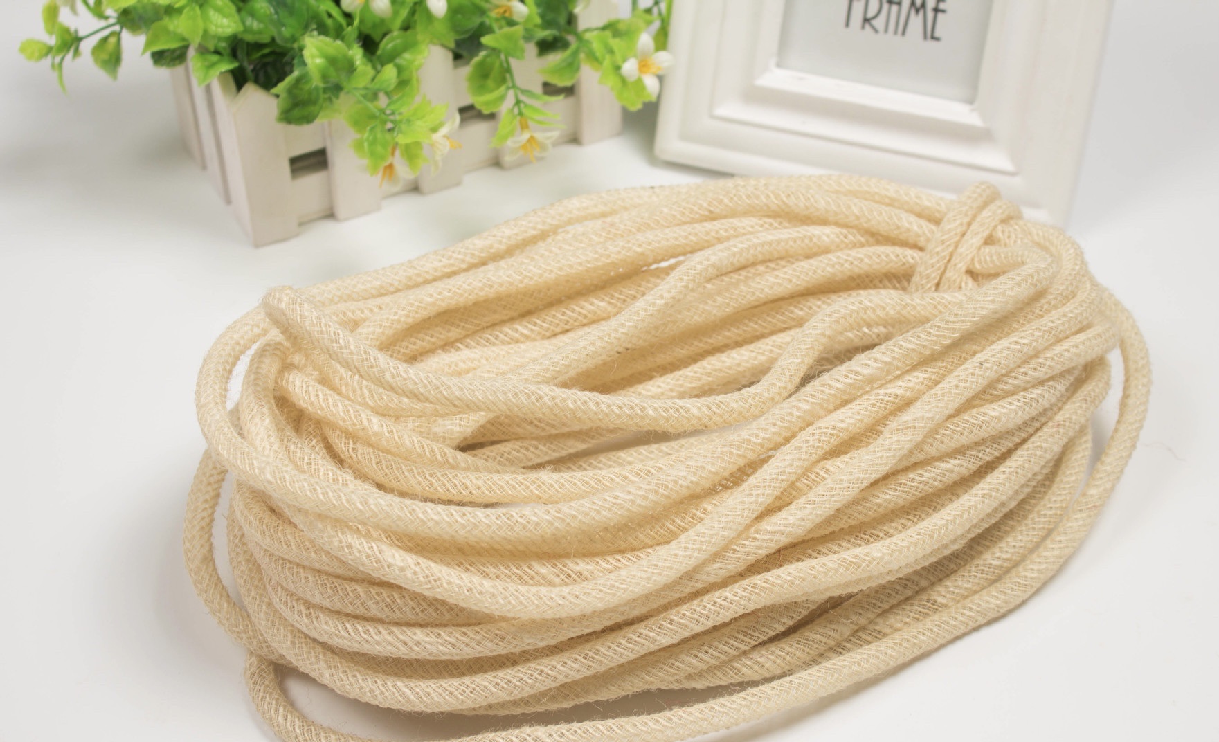 【厂家直销】供应头饰服装辅料弹力网管0.8内径弹性麻管 详情图3