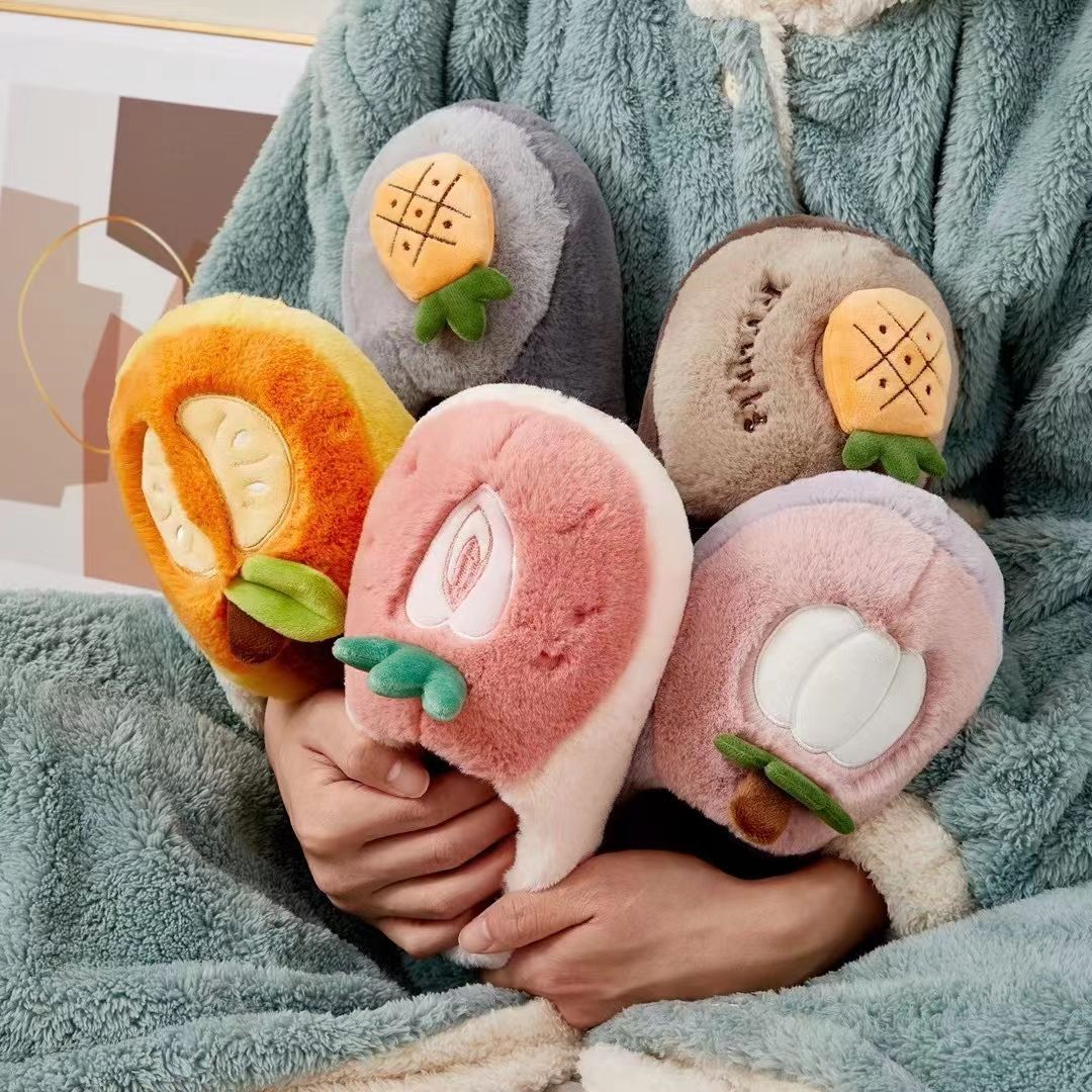 水果拖鞋细节图