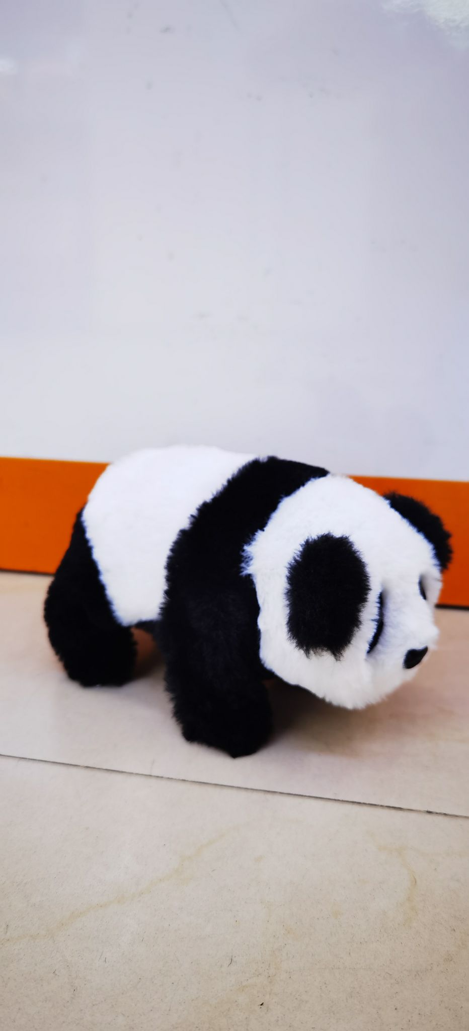 Smart robot dog, electric plush panda, electronic pet toy, cute interactive companion robot pet cat plush new product Specification image