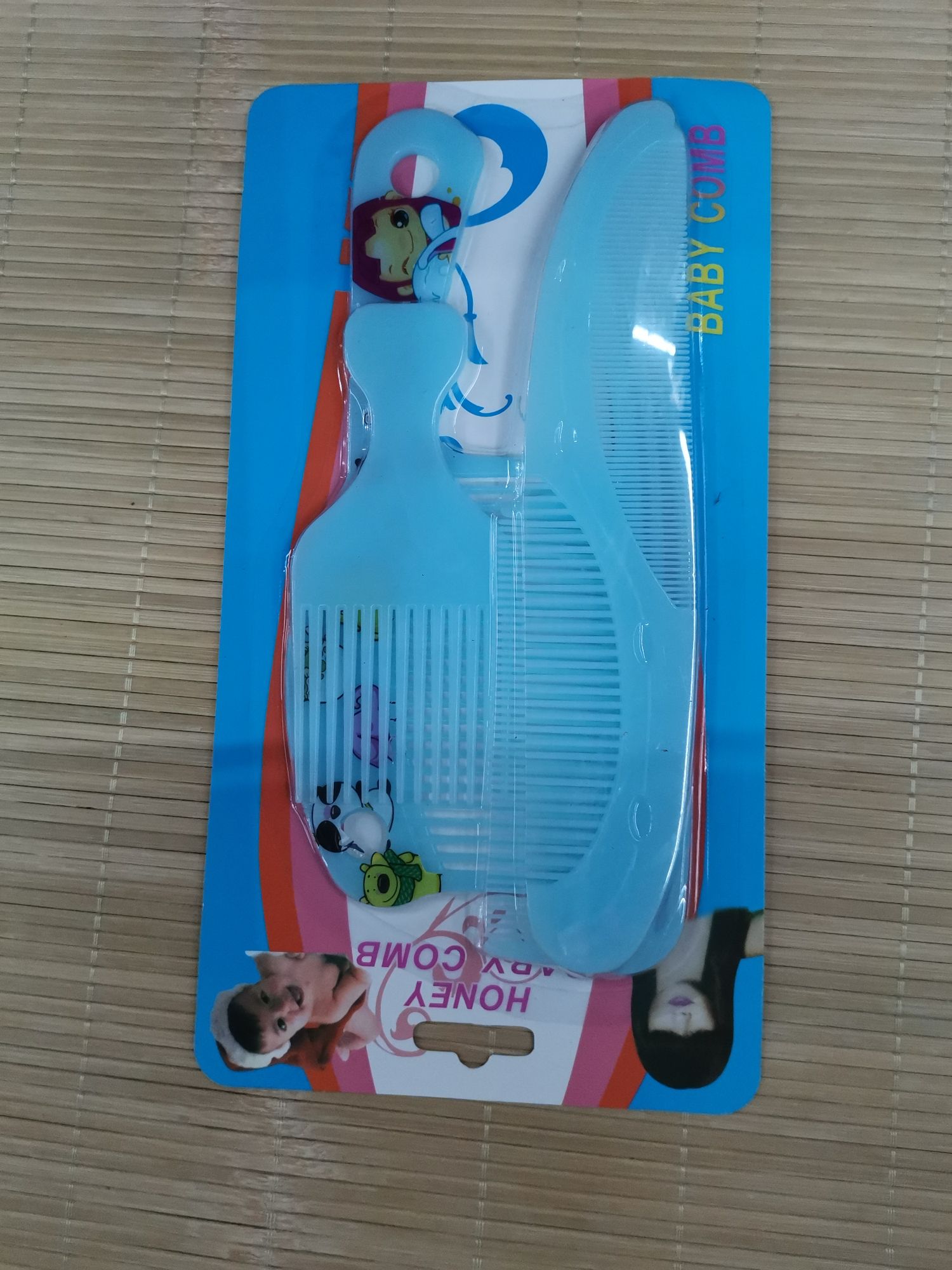 3100塑料梳子，5PC一卡产品图