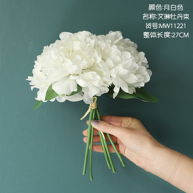 婚庆仿真手札牡丹1仿真工艺品仿真花颜色多品种齐全规格大小都有可以来样定做