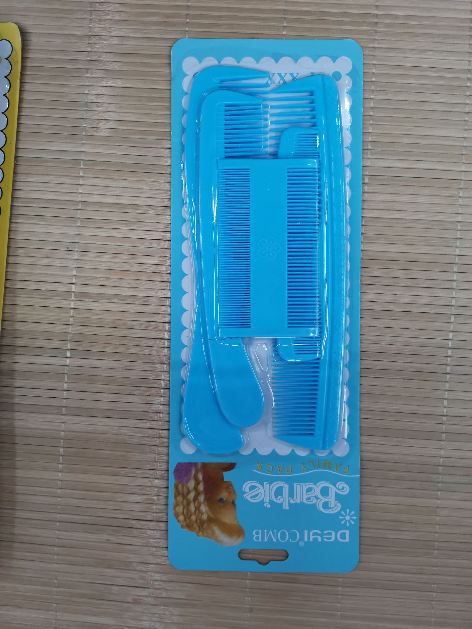 205塑料梳子，5PC一卡，细节图