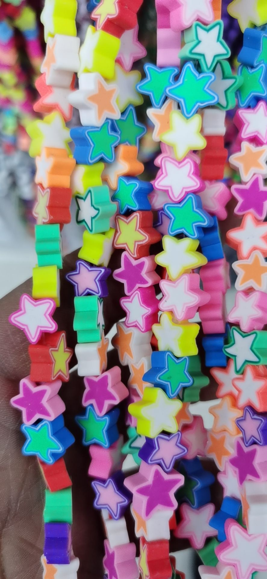 软陶耳环软陶珠子软陶切片细节图