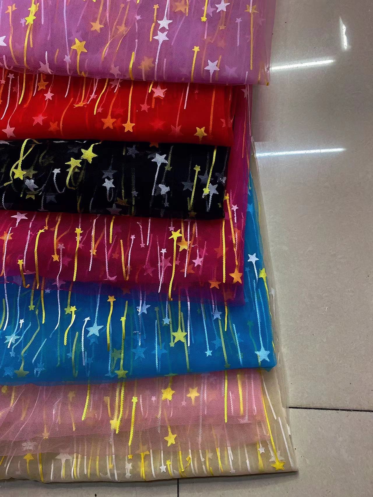 Meteor Mesh fabric factory direct sales of new season products available for wholesale or retail Application Scenario