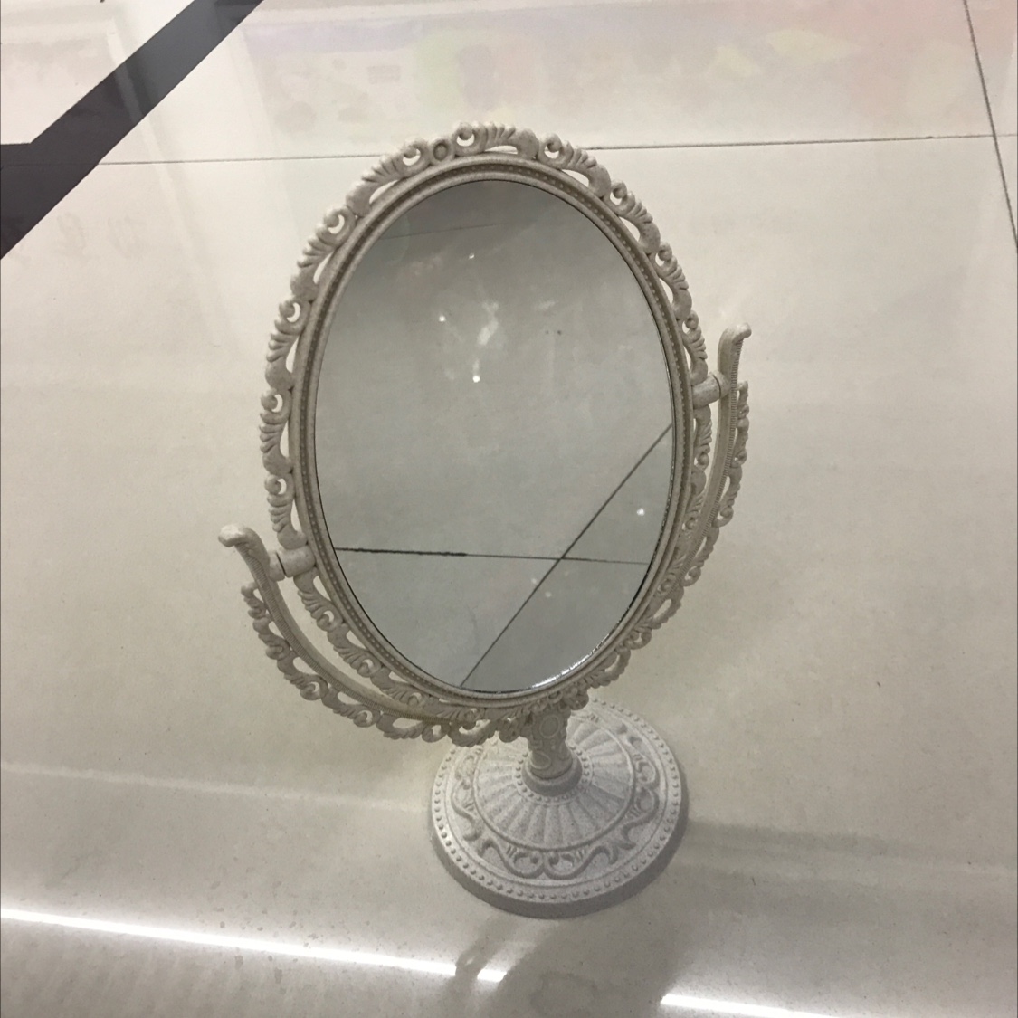 Double-sided table mirror Specification image