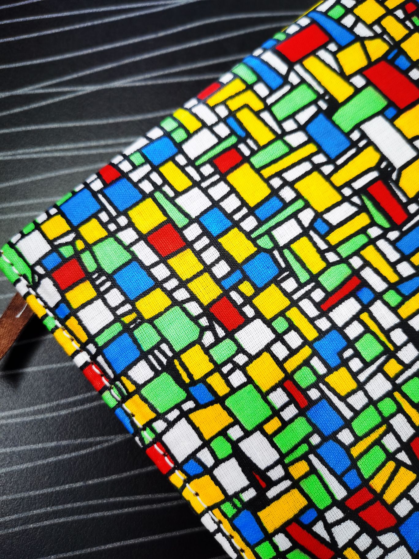 棉布暗扣笔记本定制高档办公礼品记事本创意日记本个性精品几何本子详情图8