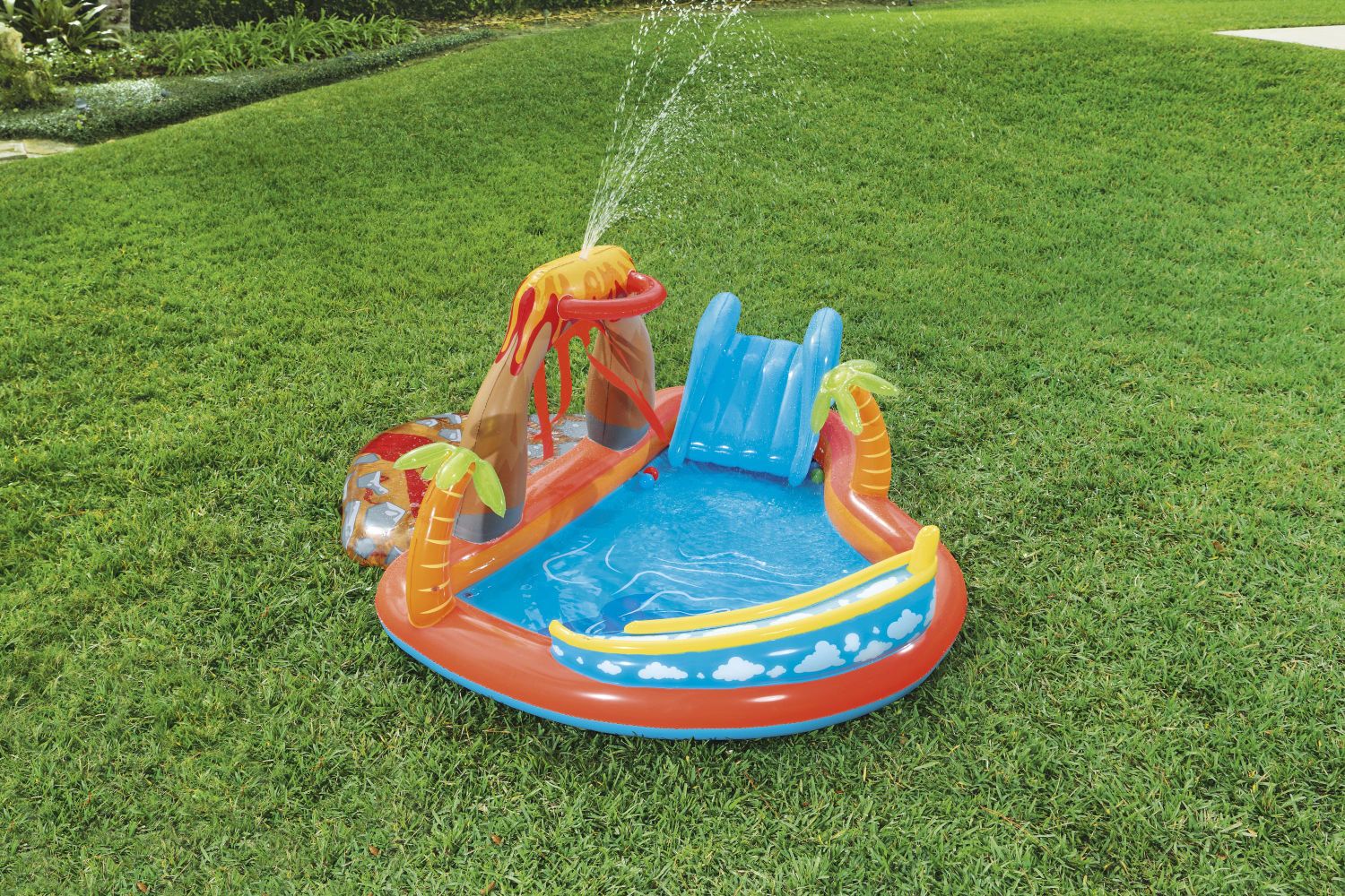 Best way53069 Volcano Water Play Park Inflatable Pool details Picture
