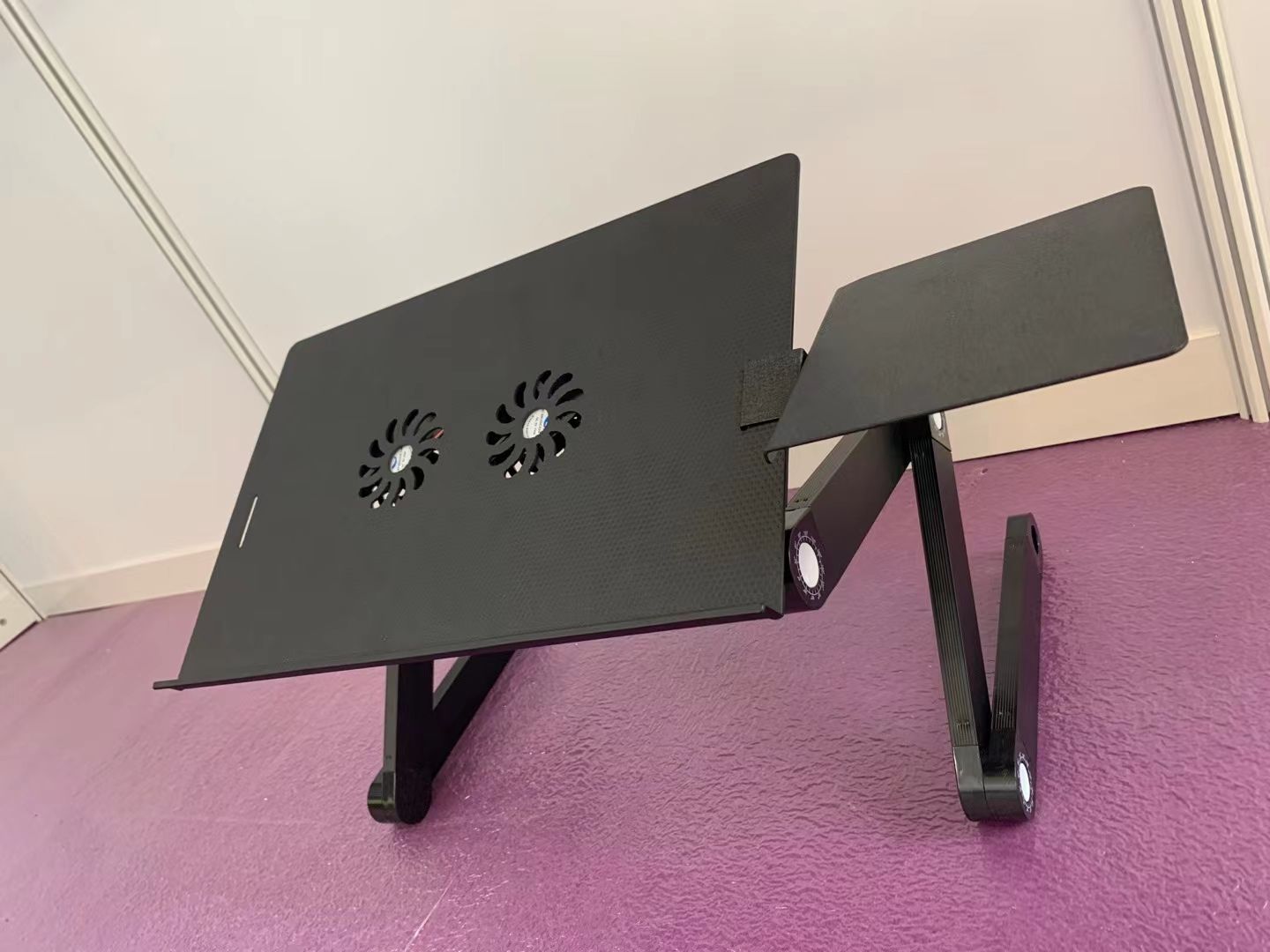 笔记本电脑折叠桌懒人折叠桌平板台式床上电脑桌铝合金折叠桌详情图2