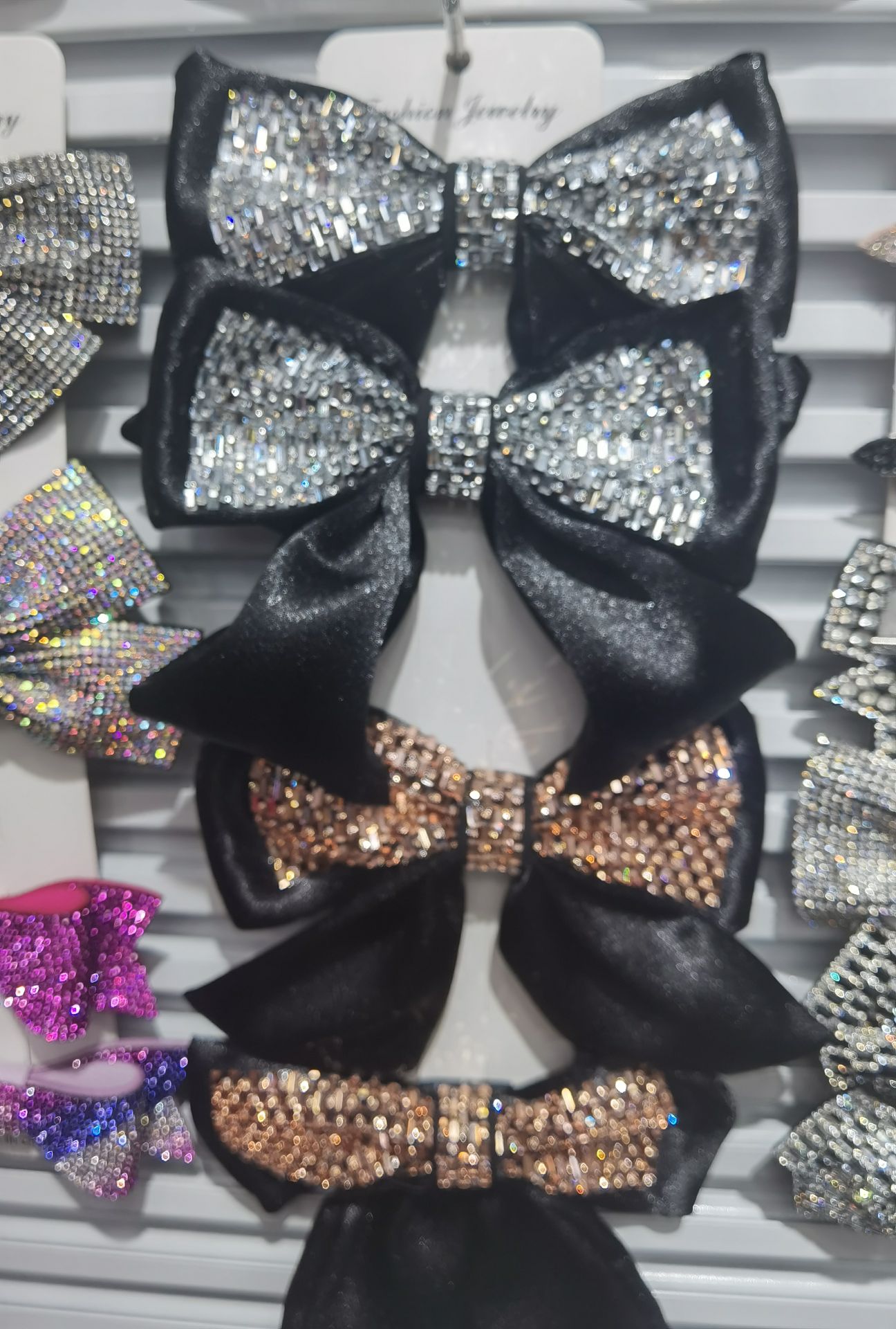 时尚流行高端大气满钻蝴蝶结发夹琳琳饰品（琳琳饰品）