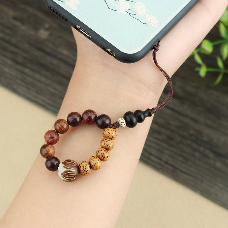 厂家直销黑檀木质葫芦汽车钥匙扣挂件男女高档礼品包挂件景区饰品 