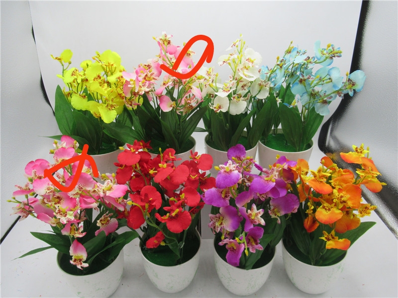 Bonsai 35 simulation handicrafts, decorative ornaments, simulation flowers are available in a wide variety of colors and types, with all sizes and specifications available. Customized orders based on samples are also available details Picture