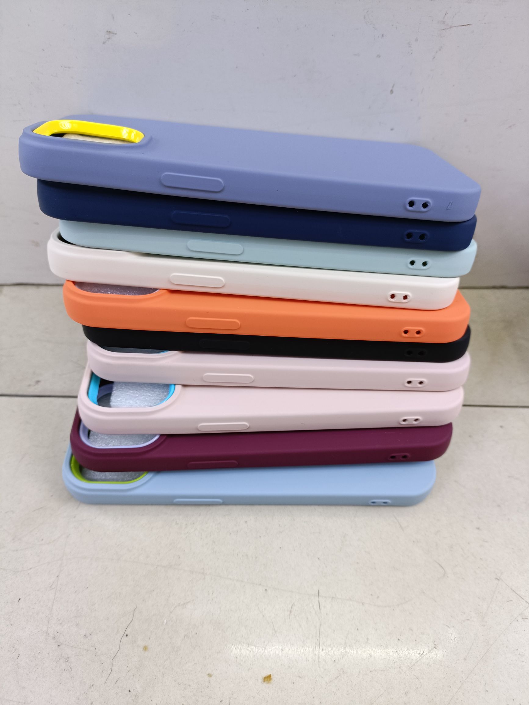 TPU phone case with lens frame Specification image