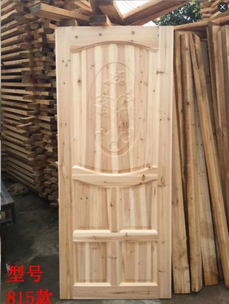 Solid wood door, fir door details Picture
