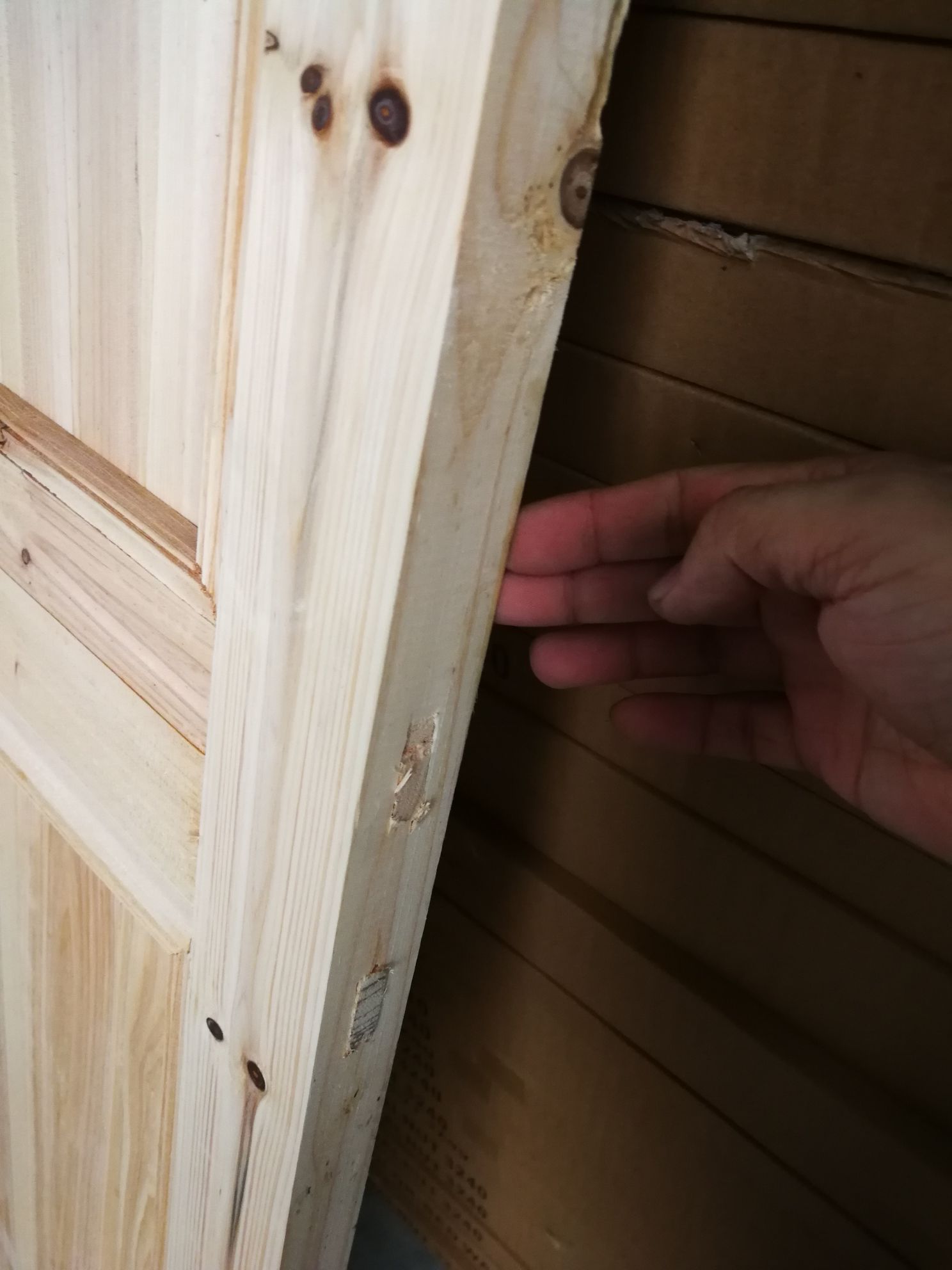 Solid wood door, fir door Specification image