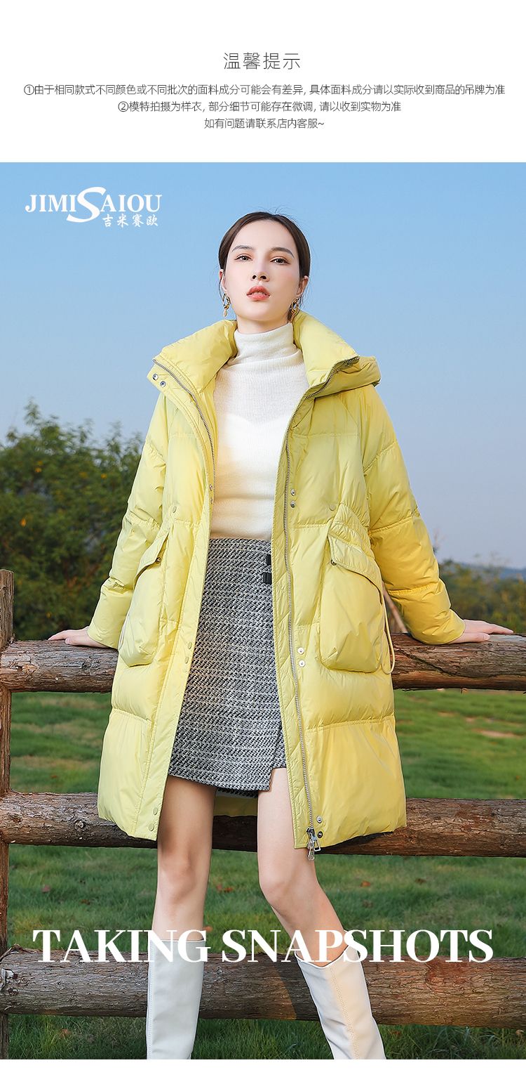 羽绒服女细节图
