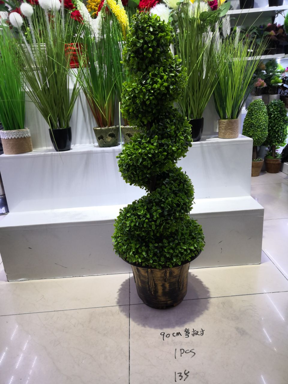 Bonsai 55 simulation handicrafts, decorative ornaments, simulation flowers are available in a wide variety of colors and types, with all sizes and specifications available. Customized orders based on samples are also available Specification image