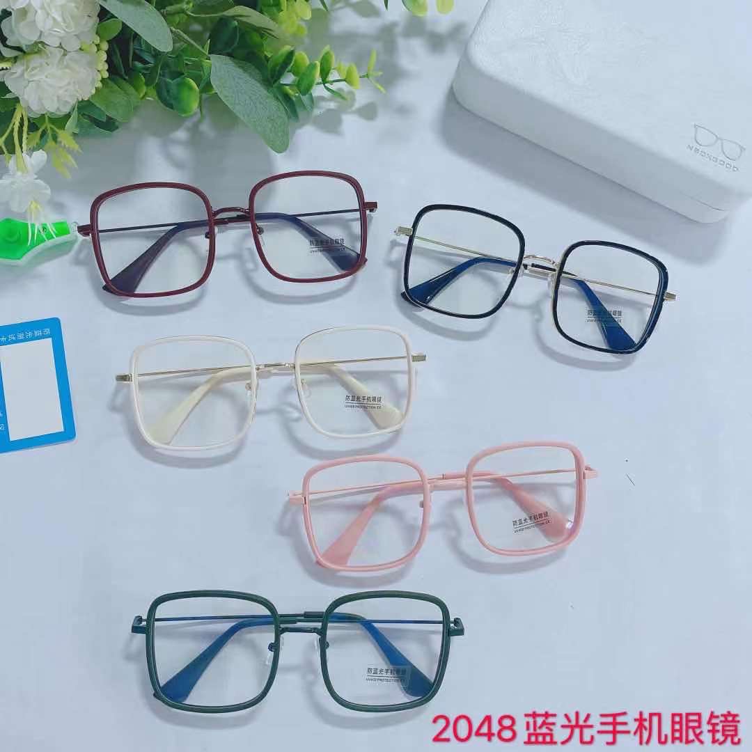 Model: 2048, anti-blue light mobile phone glasses