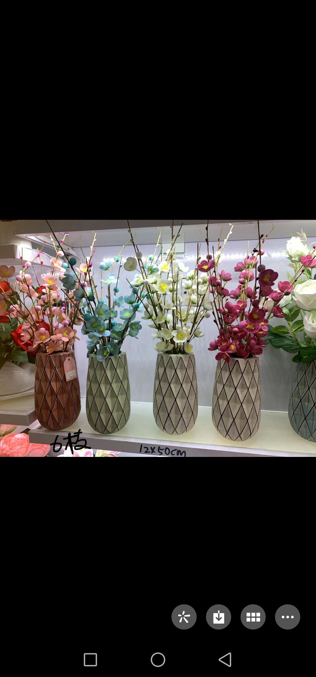 Bonsai 46 simulation handicrafts, decorative ornaments, simulation flowers are available in a wide variety of colors and types, with all sizes and specifications available. Customized orders based on samples are also available details Picture