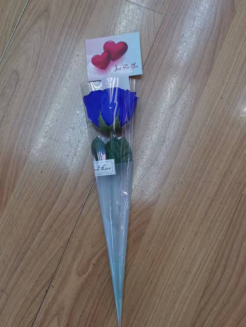 Factory sales of Valentine's Day and Mother's Day gifts, including heart-shaped cards, single rose soap, flower simulation, wholesale. On March 8th, Women's Day, cross-border e-commerce for girlfriends, friends, teachers, and Hai Ruo 01 details Picture