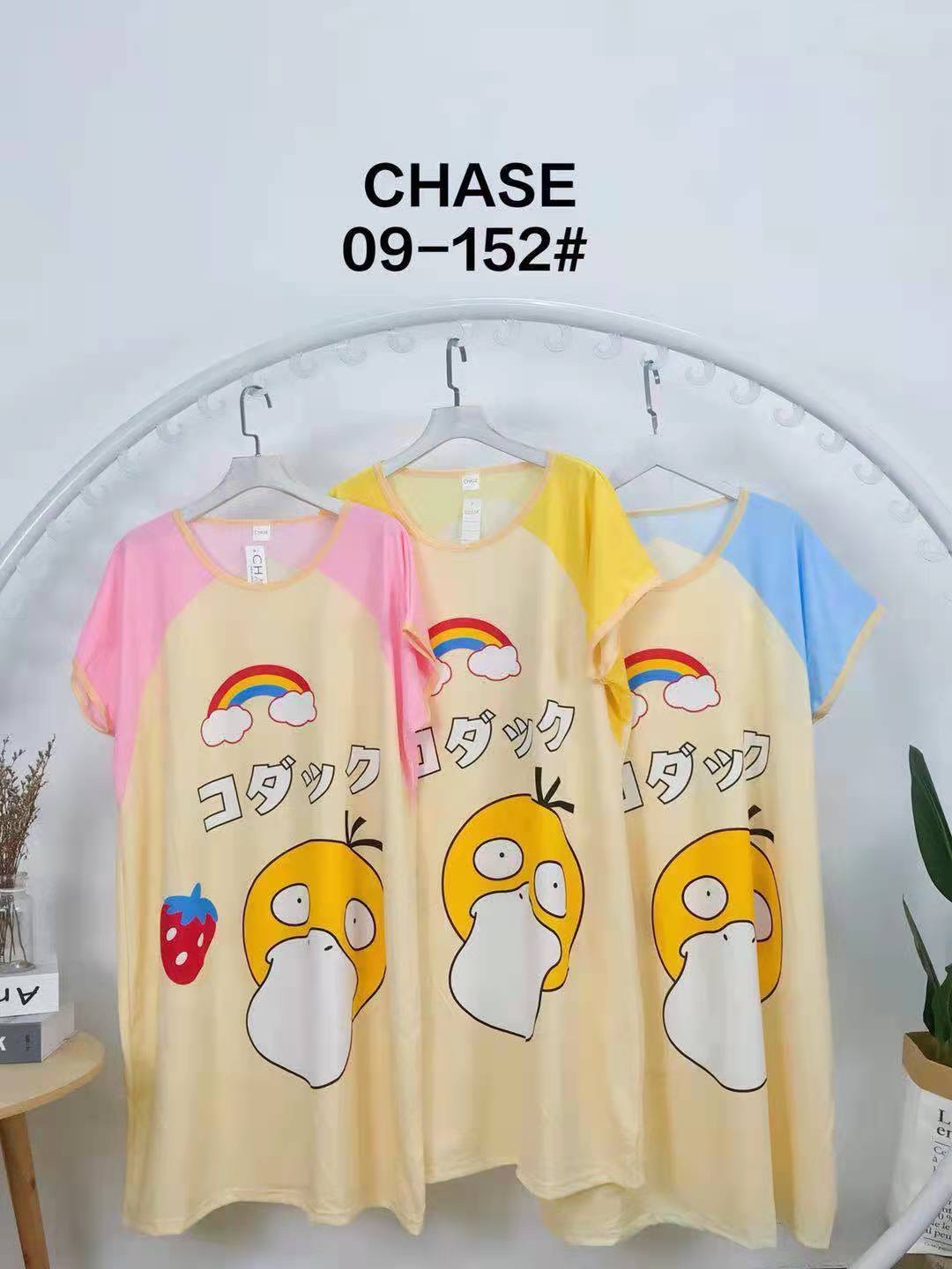 外贸爆款网络爆款少女卡通印花公仔睡裙家居服详情图6