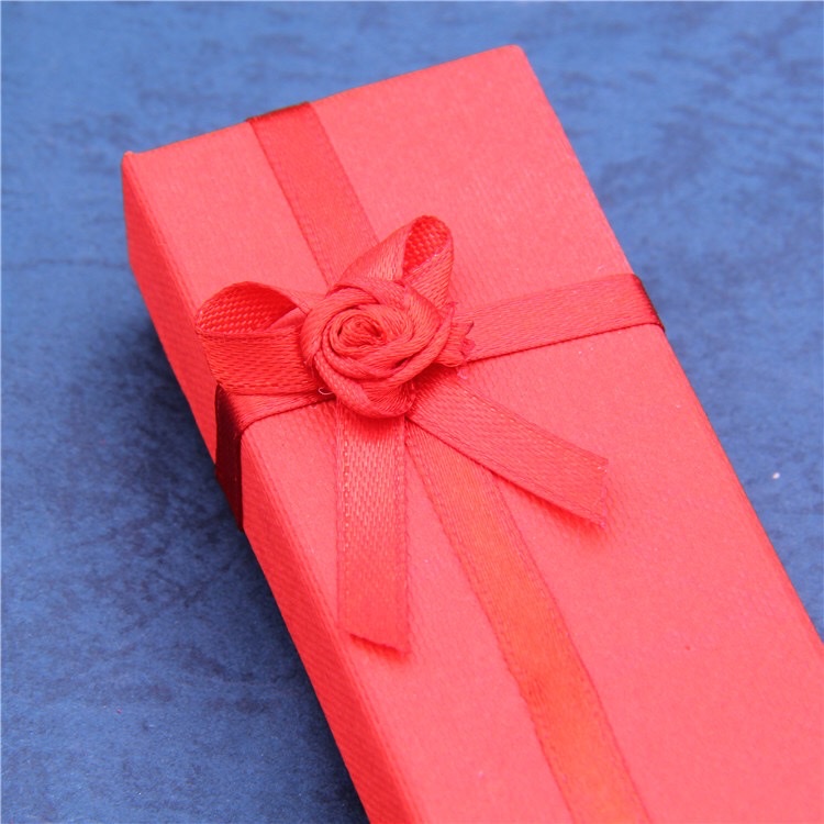 厂家直销珍珠项链饰品盒纸质筷子书签包装盒 长方形挂坠扇子礼盒 详情图5