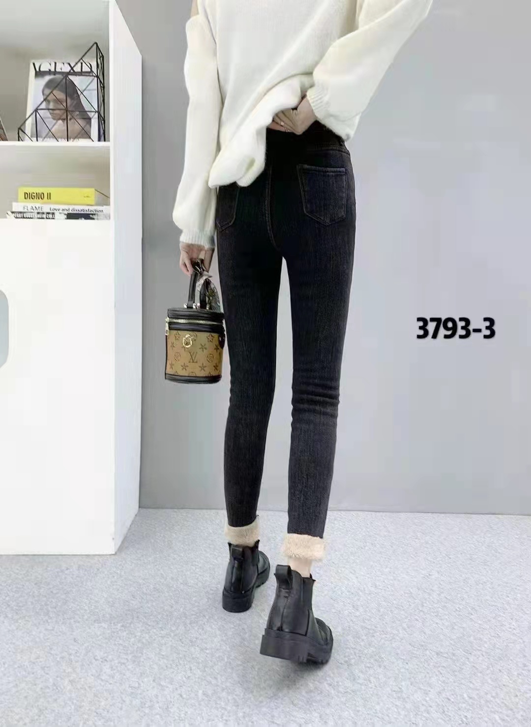 加厚棉裤细节图