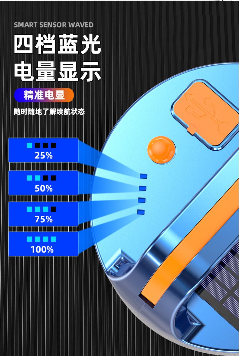 Ultra-bright LED rechargeable bulb, solar lighting, emergency household multi-functional, outdoor night market, street stall, large capacity detail image 5