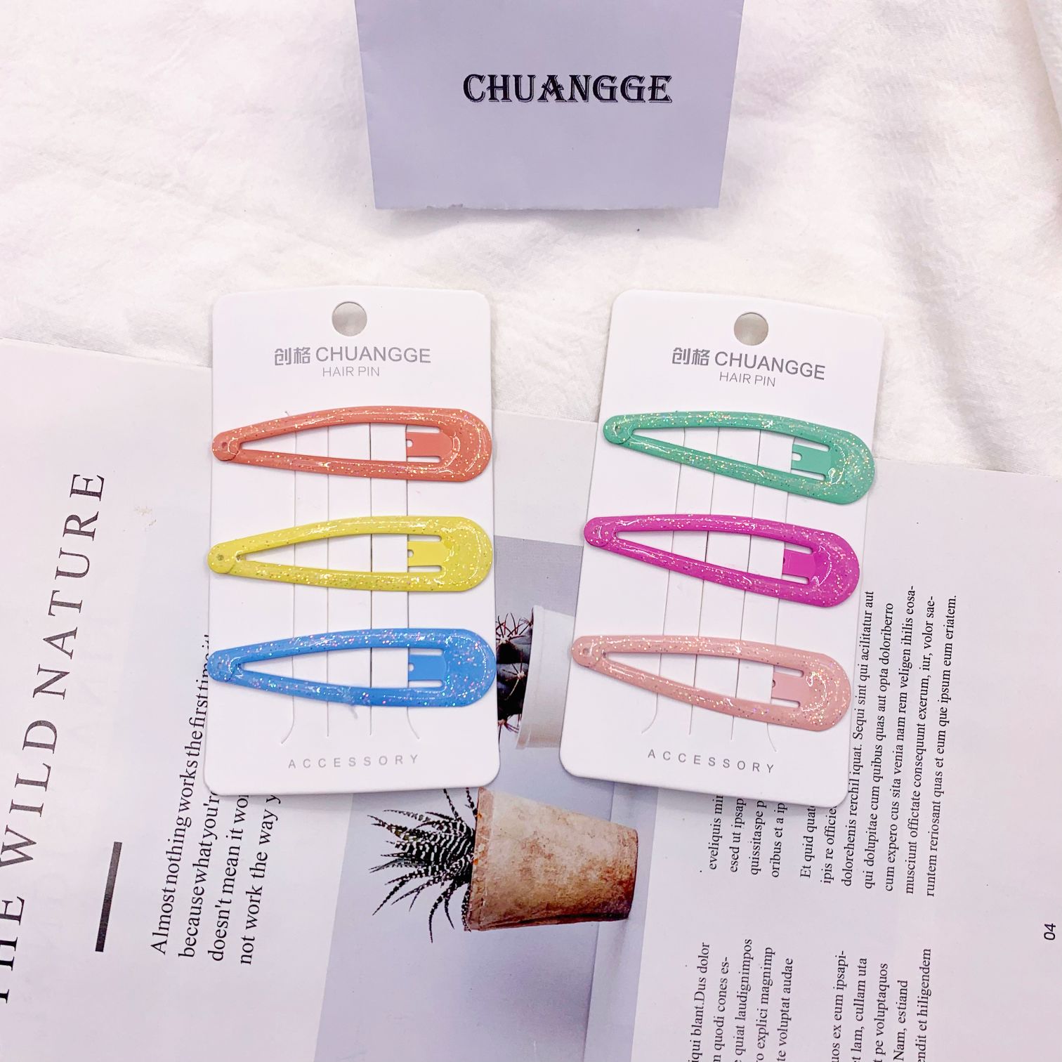 Colorful glitter oil drip BB holder, fashionable and cute milk tea color series BB holder, matte texture oil drip BB holder details Picture