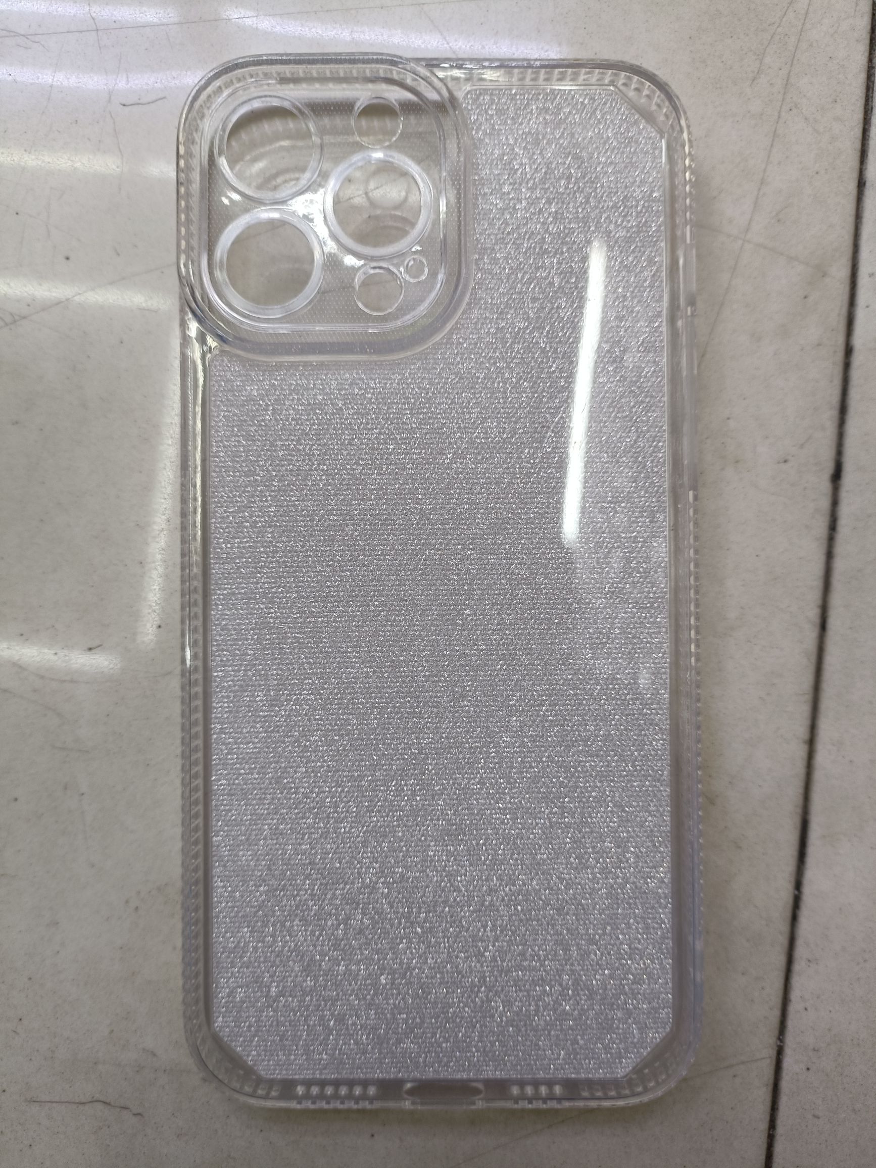 闪粉精控TPU手机壳详情图1
