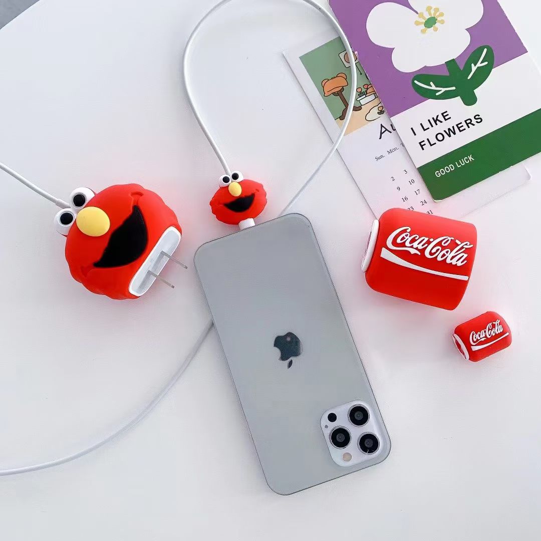 苹果快充充电器保护套数据线套装细节图