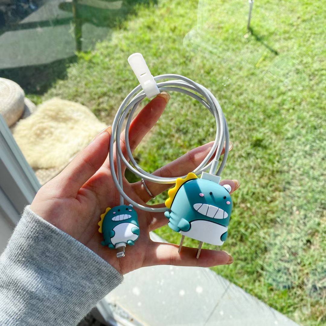 苹果快充充电器保护套数据线套装详情图14