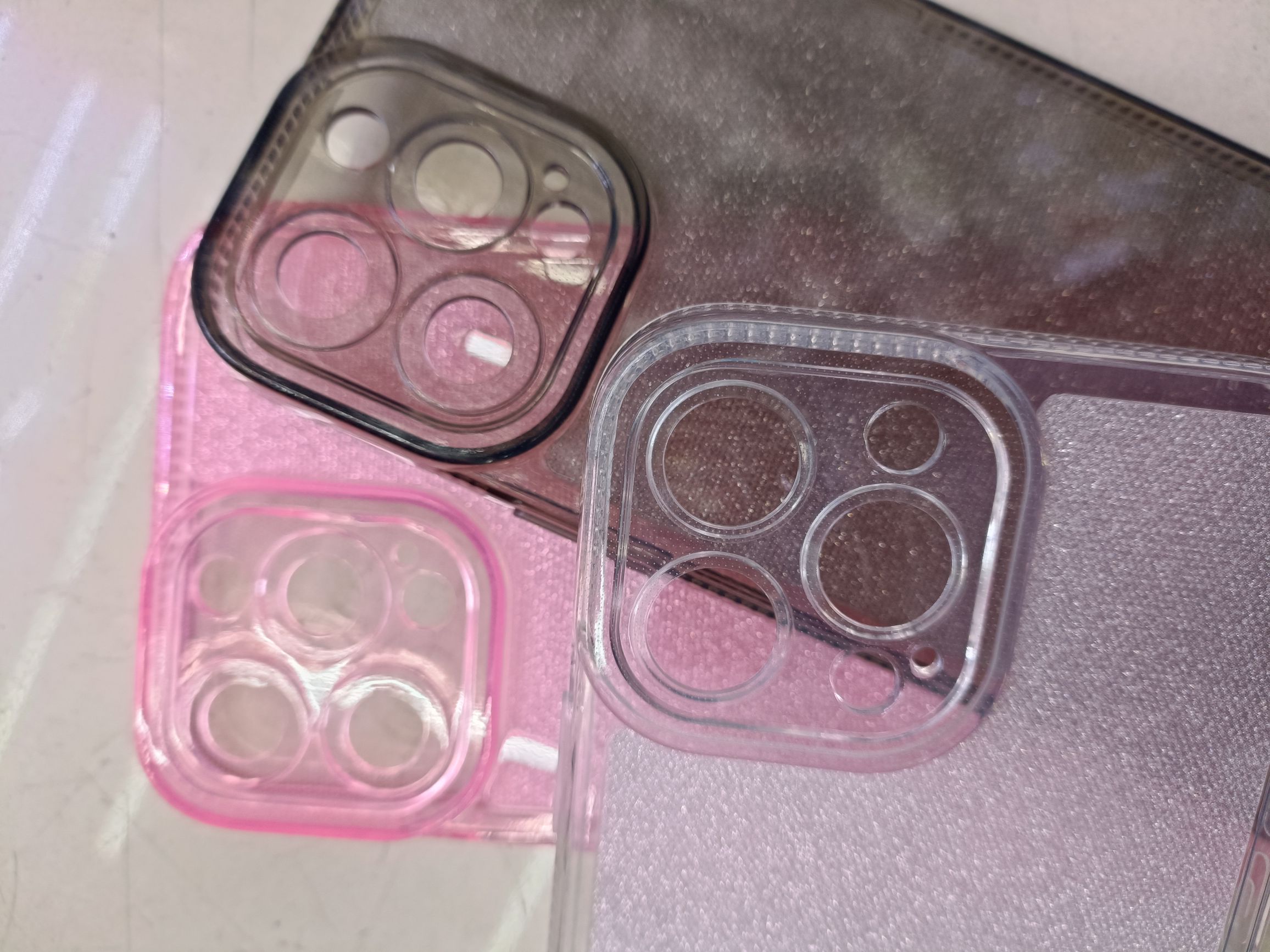 闪粉精控TPU手机壳详情图4