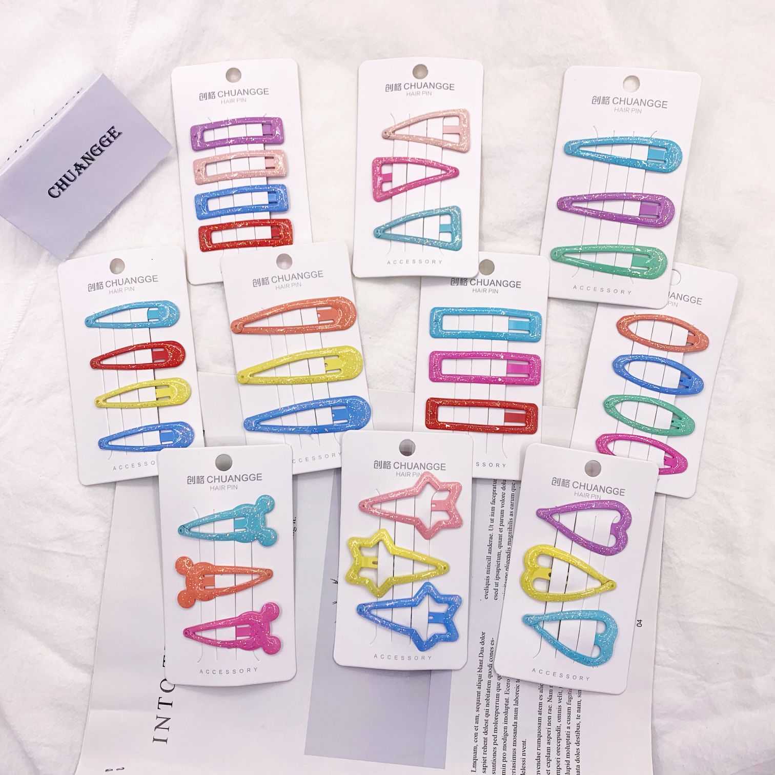 Colorful glitter oil drip BB holder, fashionable and cute milk tea color series BB holder, matte texture oil drip BB holder