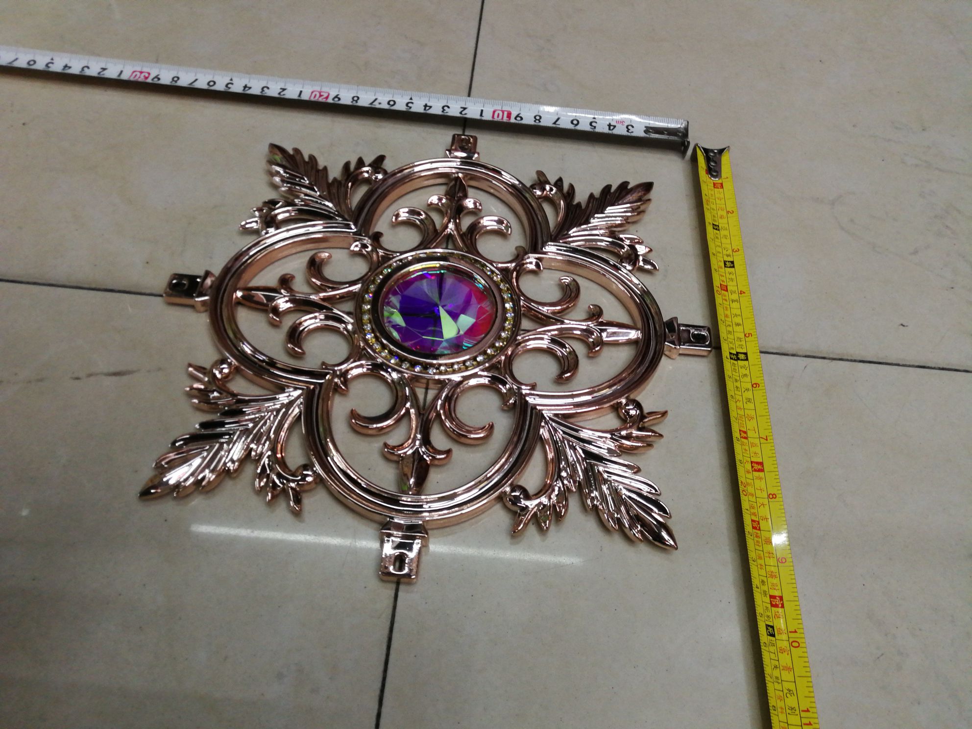 Door and window accessories decoration, glass door partition flowers Specification image