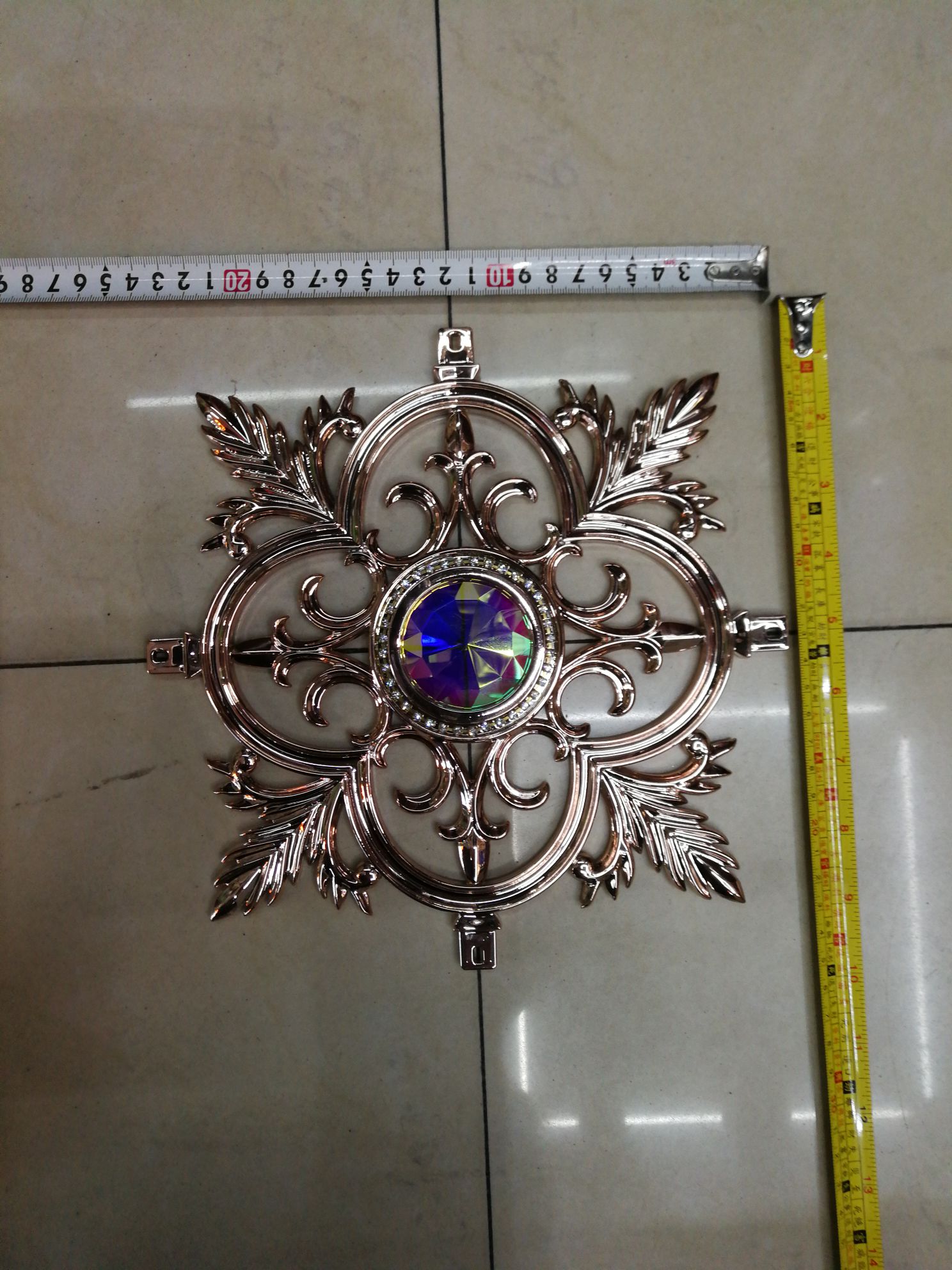 Door and window accessories decoration, glass door partition flowers Application Scenario