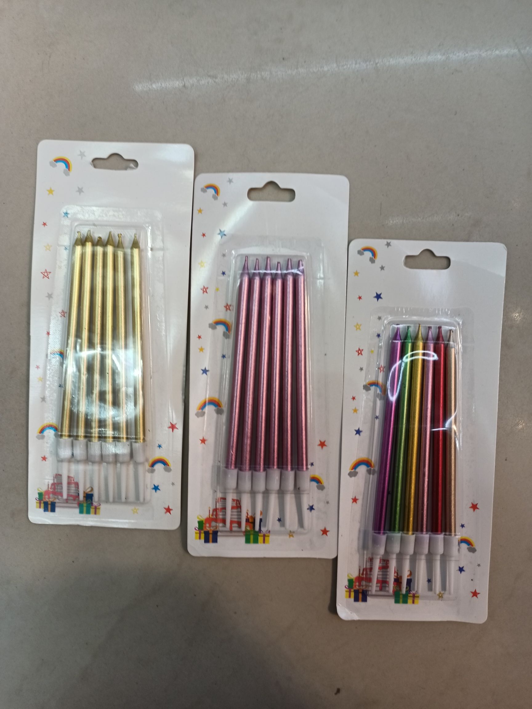 Birthday candles