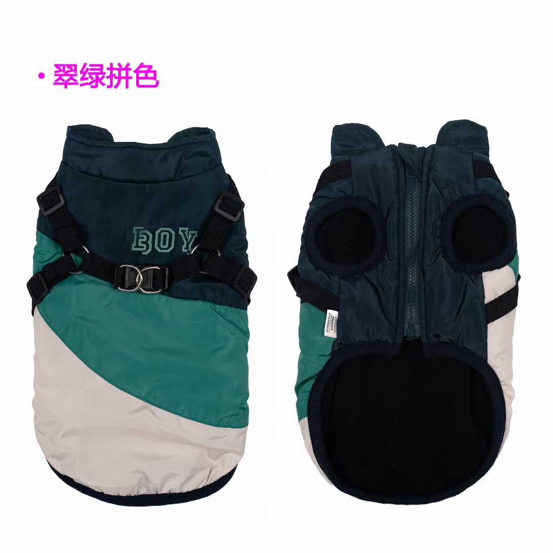 宠物用品！天气越来越冷了，超保暖棉衣棉窝现货促销，需要补货老板快快联系了[勾引]详情1