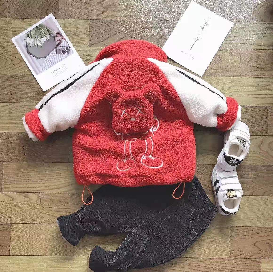Three-piece cotton-padded jacket set Specification image