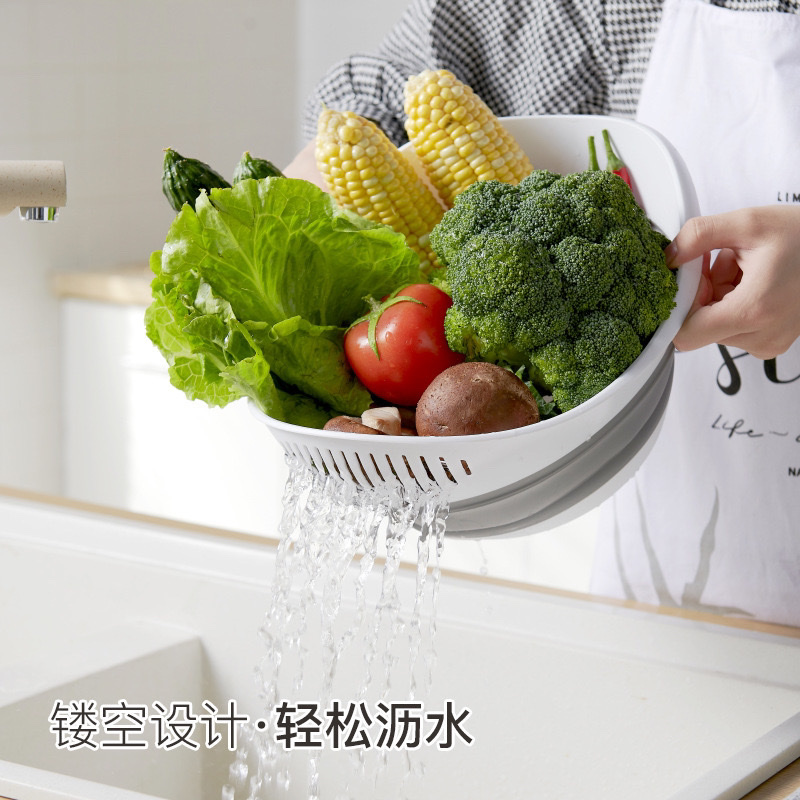 沥水盆细节图