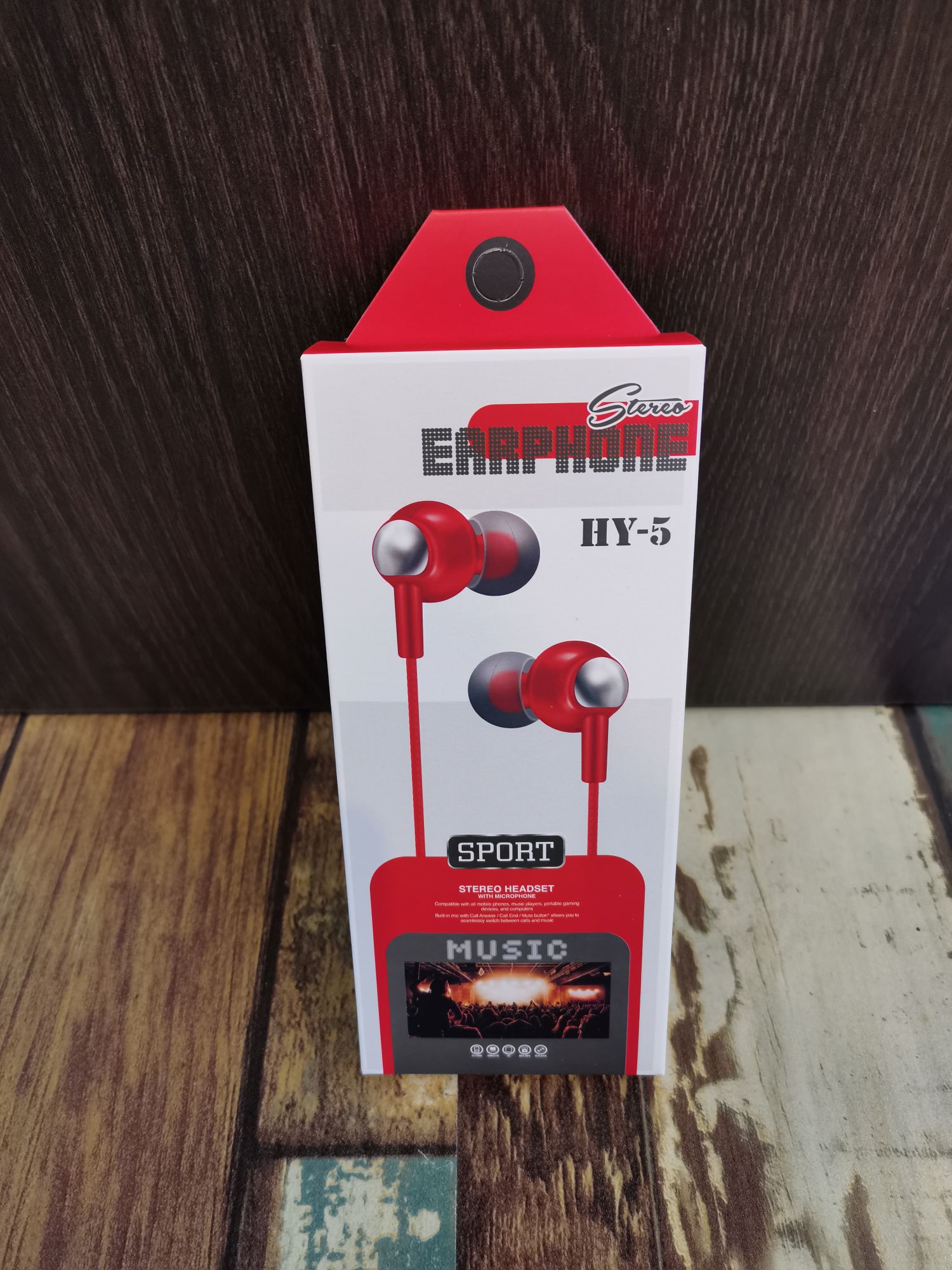 Guangdong Sogo HY5 mobile headphones, in-ear headsets, MP3 earbuds, wired headphones, small headphones, fashionable and creative products details Picture