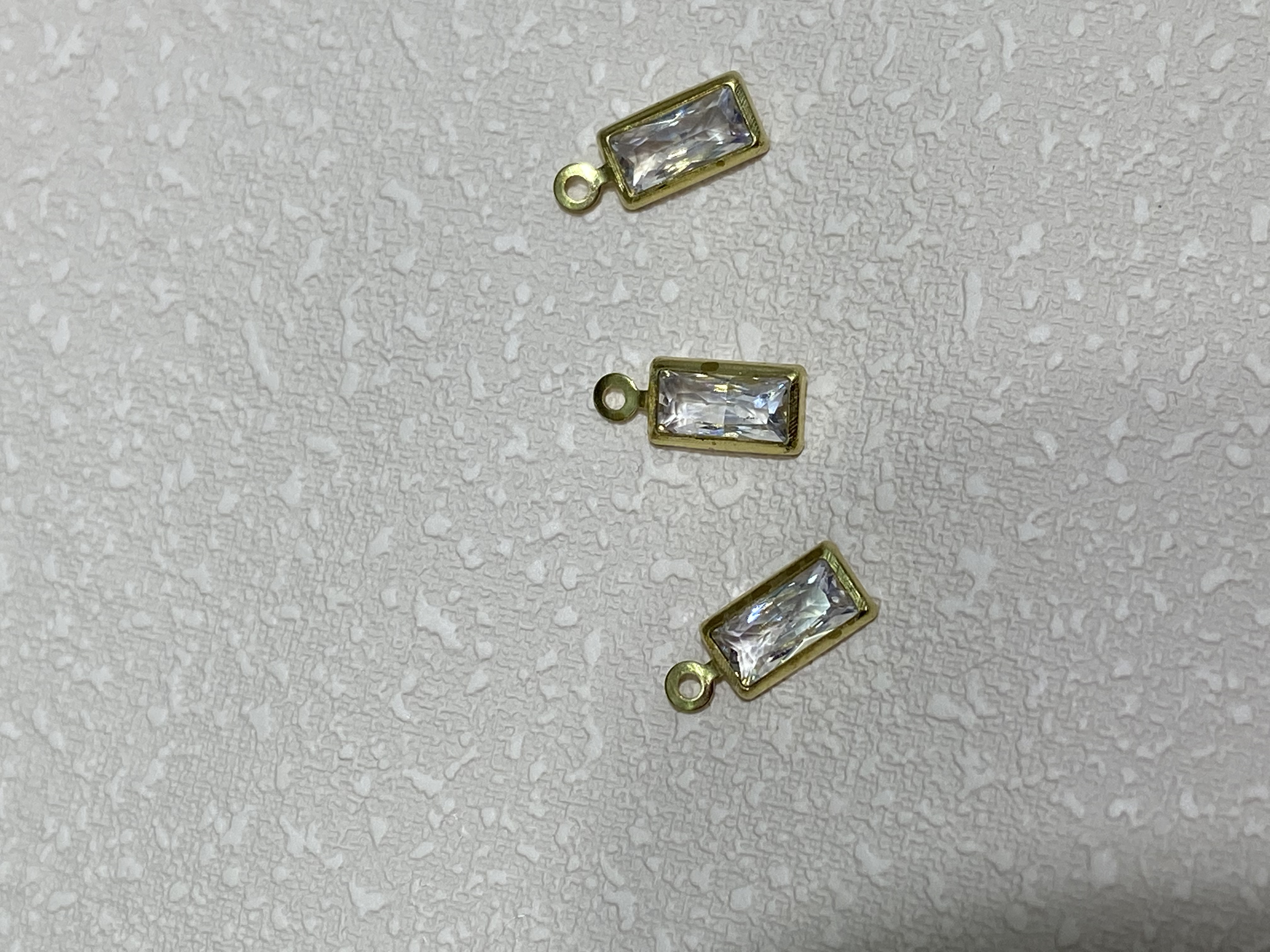 أزياء أزياء أزياء أزياء الزفاف، لحقات النحاس المستطيل Item Picture