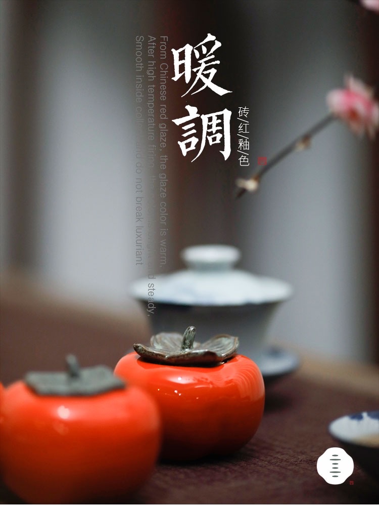 茶叶罐/摆件/陶瓷细节图