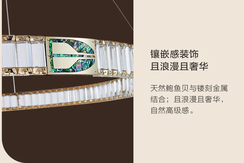Opple Modern Light Luxury Living Room Lamp 468 detail image 5