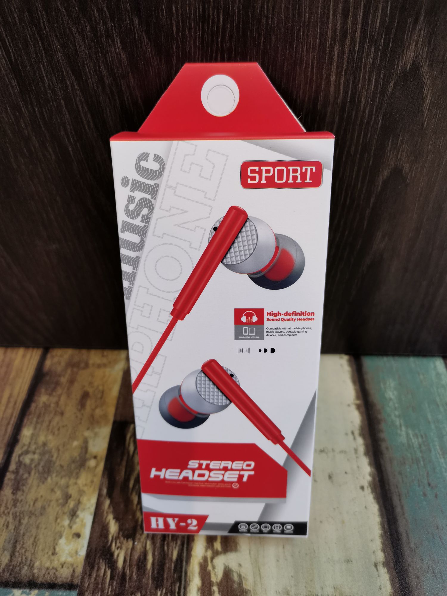 Guangdong sogo HY2 auriculares auriculares de teléfono auriculares en el oído auriculares de audio MP3 auriculares con cable auriculares pequeños moda creativa boutique Specification image