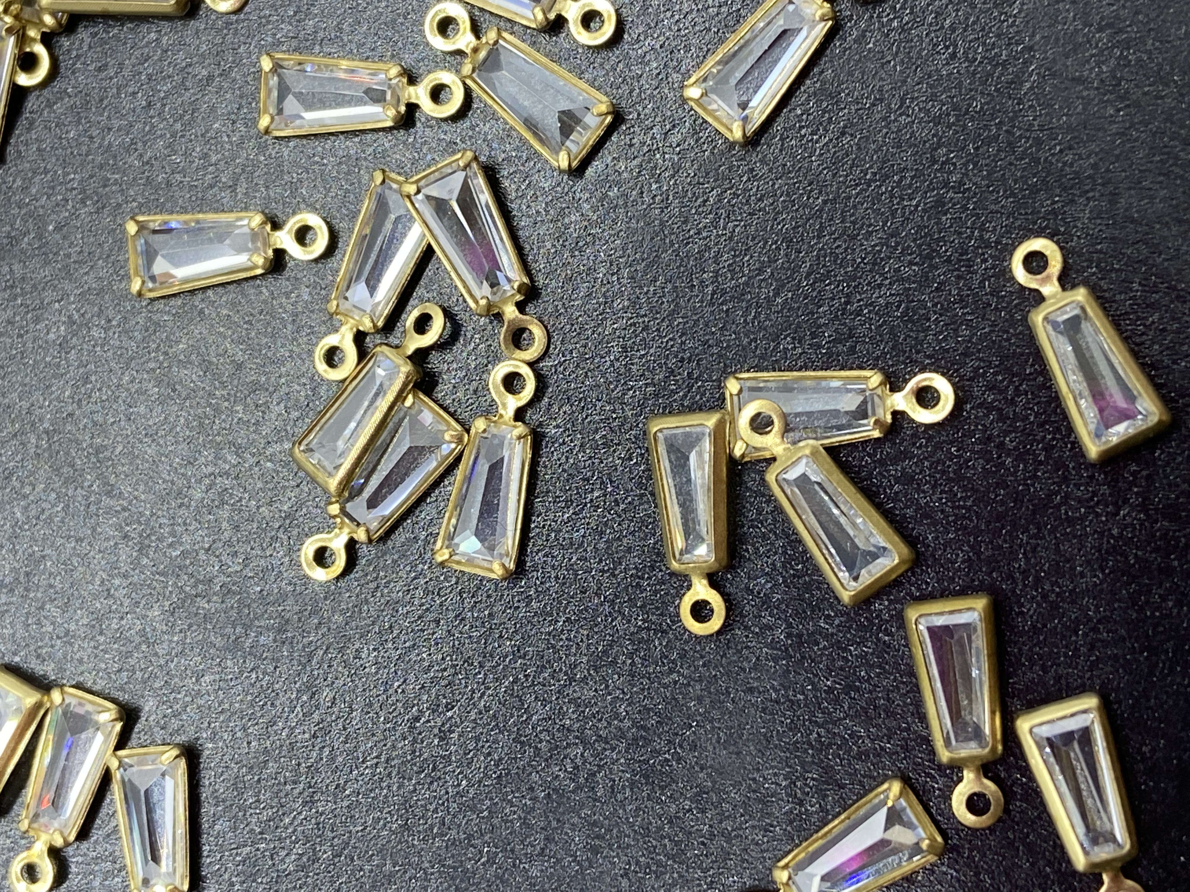 Zircon claws, zircon accessories, copper accessories, DIY wedding dress shoes, clothing, headwear, jewelry accessories detail image 3