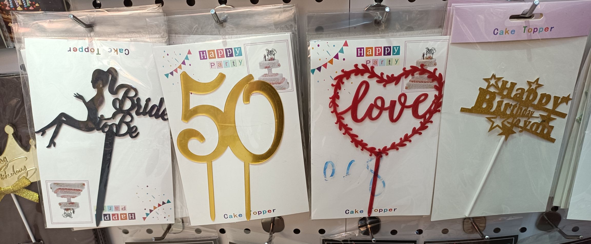 cake decorations cake decoration creative metal card insert birthday party card insert wedding banquet card insert graduation ceremony card insert anniversary card details Picture