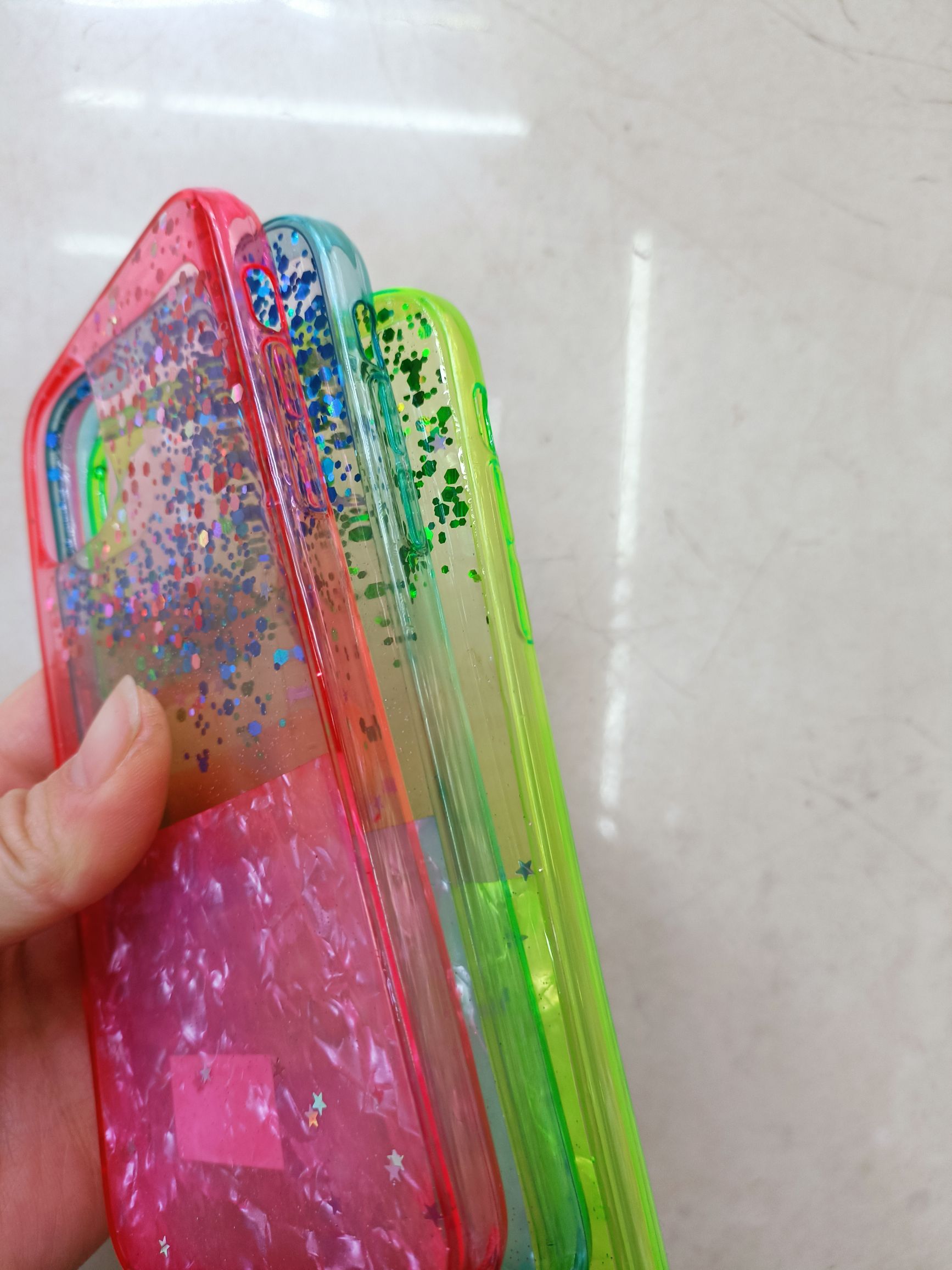 Shell-textured drip tape anti-clogging hole phone case detail image 4